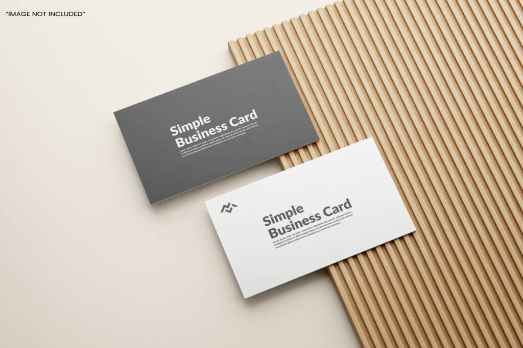 danh thiếp business card